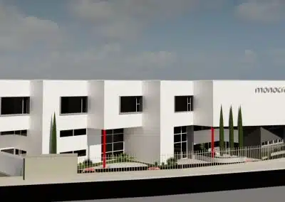 Monocrom – Edificio industrial y oficinas