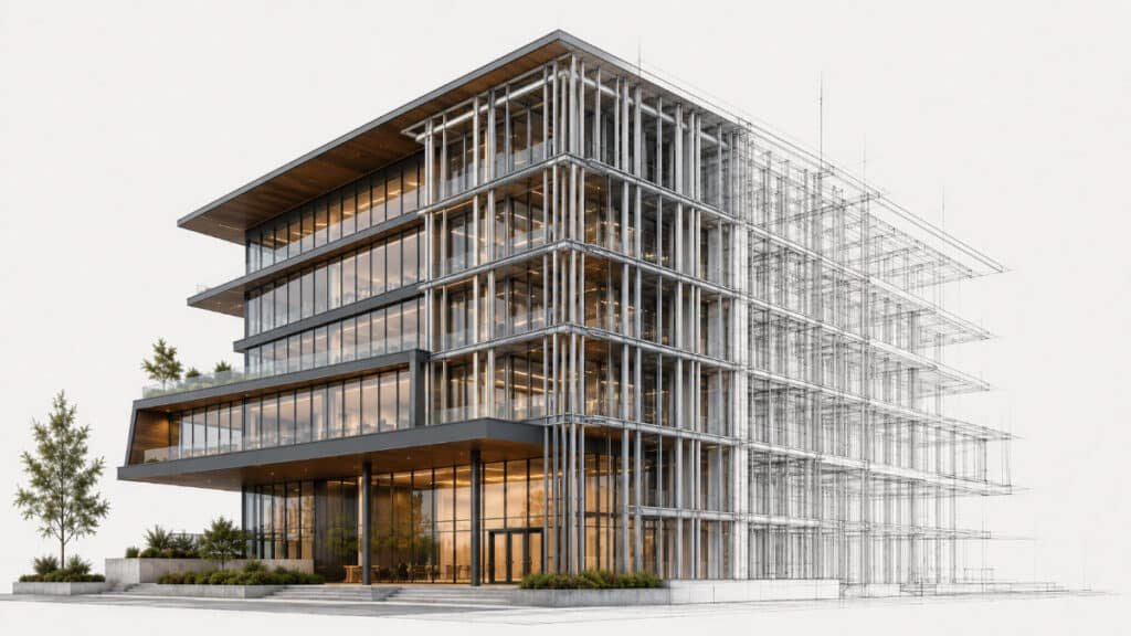 Structural calculation service for Steel Frame construction systems